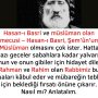 Allah Teala, Hz Adem ile Havva’yı yasak ağaçtan yedikleri için yanından nasıl uzaklaşırdı Çünkü Adem azaba uğrayacağını sanmaktaydı. Başını önüne eğip -‘Af, af!’ dedi. Allah da – 2022-12-17T123558.878