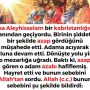 Allah Teala, Hz Adem ile Havva’yı yasak ağaçtan yedikleri için yanından nasıl uzaklaşırdı Çünkü Adem azaba uğrayacağını sanmaktaydı. Başını önüne eğip -‘Af, af!’ dedi. Allah da – 2023-01-22T135059.465