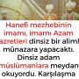 Allah Teala, Hz Adem ile Havva’yı yasak ağaçtan yedikleri için yanından nasıl uzaklaşırdı Çünkü Adem azaba uğrayacağını sanmaktaydı. Başını önüne eğip -‘Af, af!’ dedi. Allah da – 2023-02-02T210322.604