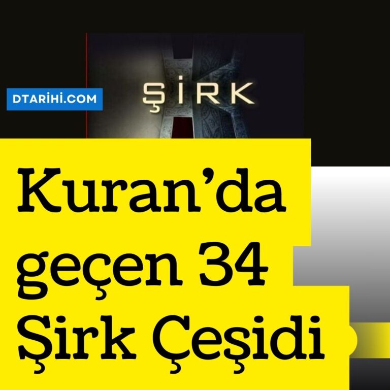 Kuran’da geçen 34 Şirk Çeşidi