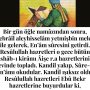 Allah Teala, Hz Adem ile Havva’yı yasak ağaçtan yedikleri için yanından nasıl uzaklaşırdı Çünkü Adem azaba uğrayacağını sanmaktaydı. Başını önüne eğip -‘Af, af!’ dedi. Allah da – 2022-12-13T104104.921