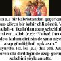 Allah Teala, Hz Adem ile Havva’yı yasak ağaçtan yedikleri için yanından nasıl uzaklaşırdı Çünkü Adem azaba uğrayacağını sanmaktaydı. Başını önüne eğip -‘Af, af!’ dedi. Allah da – 2022-12-13T154743.754