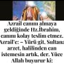 Allah Teala, Hz Adem ile Havva’yı yasak ağaçtan yedikleri için yanından nasıl uzaklaşırdı Çünkü Adem azaba uğrayacağını sanmaktaydı. Başını önüne eğip -‘Af, af!’ dedi. Allah da – 2022-12-16T103238.864