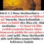Allah Teala, Hz Adem ile Havva’yı yasak ağaçtan yedikleri için yanından nasıl uzaklaşırdı Çünkü Adem azaba uğrayacağını sanmaktaydı. Başını önüne eğip -‘Af, af!’ dedi. Allah da – 2022-12-16T202718.700
