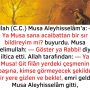 Allah Teala, Hz Adem ile Havva’yı yasak ağaçtan yedikleri için yanından nasıl uzaklaşırdı Çünkü Adem azaba uğrayacağını sanmaktaydı. Başını önüne eğip -‘Af, af!’ dedi. Allah da – 2022-12-31T164031.386