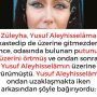 Allah Teala, Hz Adem ile Havva’yı yasak ağaçtan yedikleri için yanından nasıl uzaklaşırdı Çünkü Adem azaba uğrayacağını sanmaktaydı. Başını önüne eğip -‘Af, af!’ dedi. Allah da (32)