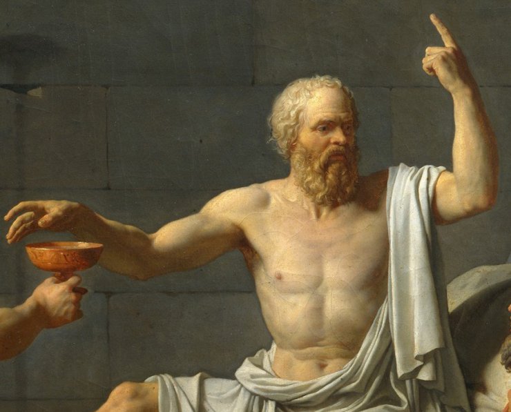 Mahkeme Sonucunu Öğrenen Sokrates'in Eşi Xanthippe ve Arkadaşları