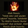 Allah Rasulu:  ”Helak edici yedi şeyden sakının” buyurdu. Sahabeler:  ”Ey Allah’ın Rasulu! Bunlar nelerdir? diye sordular. Allah Rasulu şöyle buyurdu: