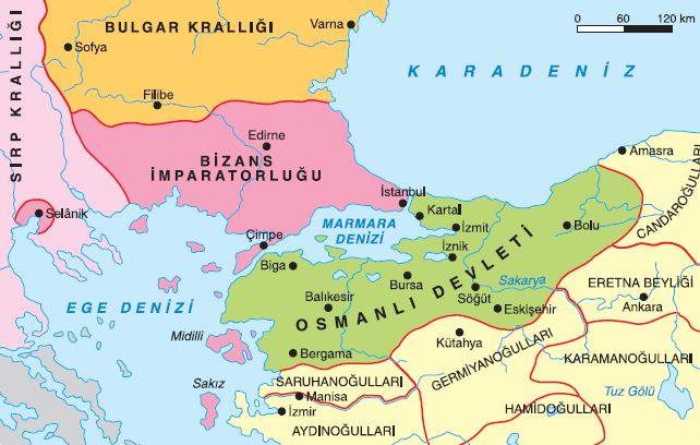 Osmanlı Devleti'nin kısa sürede güçlenmesini sağlayan unsurlar :