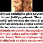 Allah Teala, Hz Adem ile Havva’yı yasak ağaçtan yedikleri için yanından nasıl uzaklaşırdı Çünkü Adem azaba uğrayacağını sanmaktaydı. Başını önüne eğip -‘Af, af!’ dedi. Allah da (100)