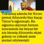 Toktamış adında bir Kırım prensi Altınordu’dan kaçıp Timur’a sığınmıştı. Bu sığınma olayının hemen sonrasında ise beyaz bir ata binmiş Altınordu elçisi gelmiş ve yüksek sesle şunları söylemişti: