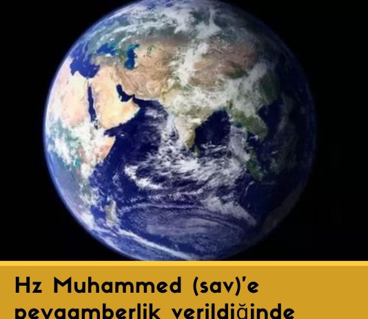 Hz Muhammed (sav)'e peygamberlik verildiğinde şeytanın yardımcıları koşarak ”Yeni bir peygamber gönderildi, yeni bir ümmet çıktı” dediler. Şeytan ”Dünyayı seviyorlar mı?” diye sordu.