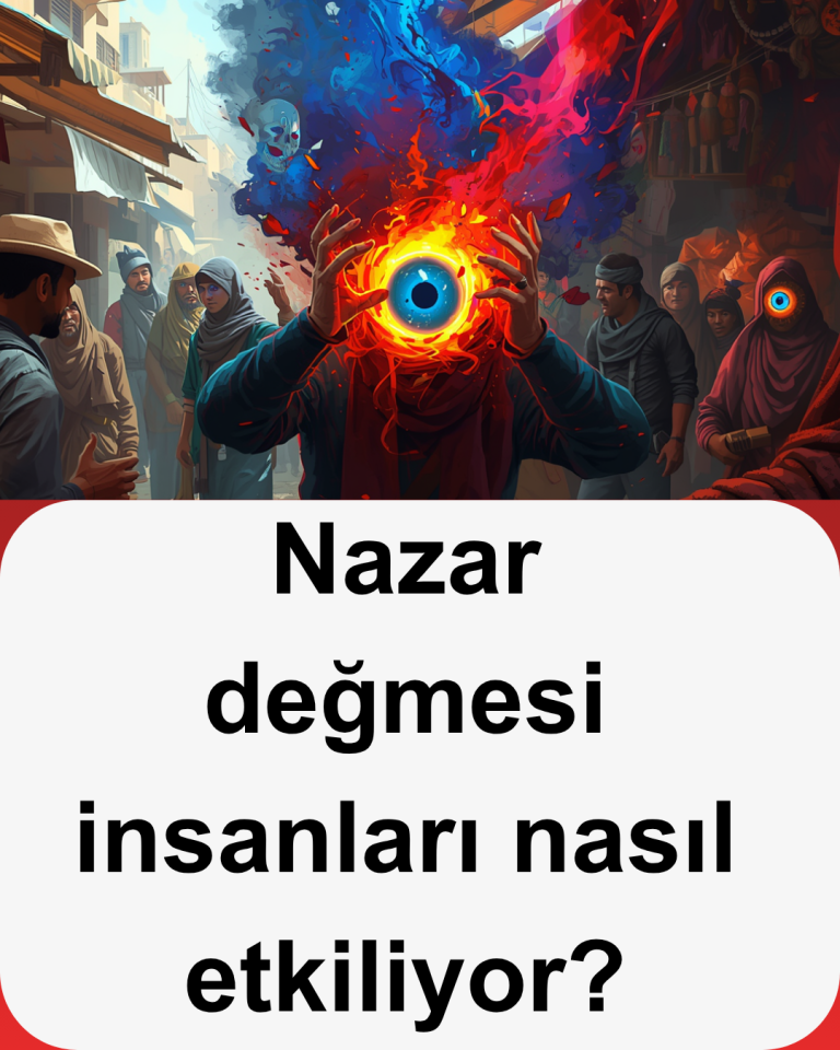 Nazar değmesi insanları nasıl etkiliyor?