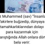 Hz Muhammed (sav) ”İnsanlar fakirlere buğzedip, dünyaya tamahkarlıklarından dolayı para kazanmak için yarıştığında Allah onlara dört bela verir: