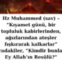 Allah Teala, Hz Adem ile Havva’yı yasak ağaçtan yedikleri için yanından nasıl uzaklaşırdı Çünkü Adem azaba uğrayacağını sanmaktaydı. Başını önüne eğip -‘Af, af!’ dedi. Allah da – 2023-09-22T021143.228