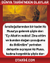 İsrailoğullarından bir kadın Hz Musa’ya gelerek şöyle der: ”Ey Allah’ın nebisi! Zina ettim ve bundan doğan çocuğumu da öldürdüm”  yerinden dehşetle sıçrayan Hz Musa, kadına kızgınlıkla şöyle der: