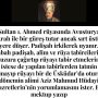 Allah Teala, Hz Adem ile Havva’yı yasak ağaçtan yedikleri için yanından nasıl uzaklaşırdı Çünkü Adem azaba uğrayacağını sanmaktaydı. Başını önüne eğip -‘Af, af!’ dedi. Allah da – 2022-12-15T155413.538
