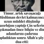 Allah Teala, Hz Adem ile Havva’yı yasak ağaçtan yedikleri için yanından nasıl uzaklaşırdı Çünkü Adem azaba uğrayacağını sanmaktaydı. Başını önüne eğip -‘Af, af!’ dedi. Allah da – 2022-12-14T213143.328