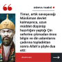 Bir gün Hz Hızır, Kanuni Sultan Süleyman’a uğrar ve O’na şöyle der