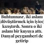 Allah Teala, Hz Adem ile Havva’yı yasak ağaçtan yedikleri için yanından nasıl uzaklaşırdı Çünkü Adem azaba uğrayacağını sanmaktaydı. Başını önüne eğip -‘Af, af!’ dedi. Allah da (99)