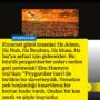 Kıyamet günü insanlar Hz Adem, Hz Nuh, Hz İbrahim, Hz Musa, Hz İsa’ya şefaat için gidecekler. Bu büyük peygamberler onları neden geri çevirecek? Ebu Hureyre (ra)’dan: ”Peygamber (sav) ile birlikte bir davetteydik. Yemekte pek hoşlandığı kızartılmış bir koyun budu vardı. Ondan bir kez ısırdı ve şöyle buyurdu: