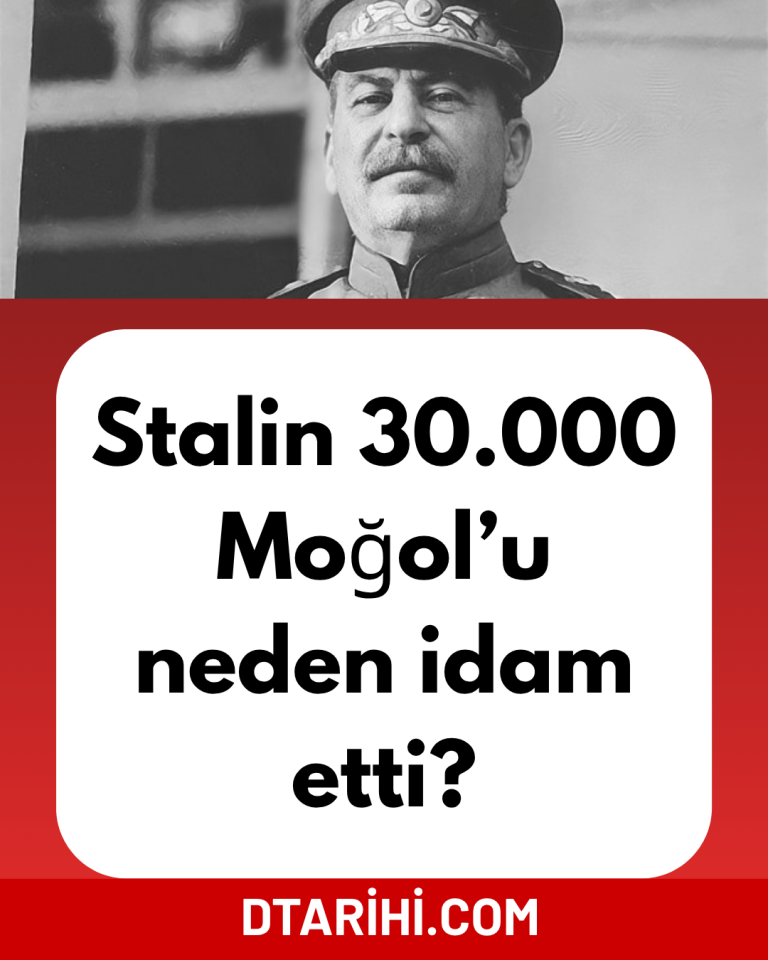 Stalin 30.000 Moğol’u neden idam etti?