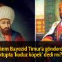 Yıldırım Bayezid Timur’a gönderdiği mektupta ‘kuduz köpek’ dedi mi?