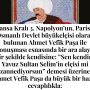 Allah Teala, Hz Adem ile Havva’yı yasak ağaçtan yedikleri için yanından nasıl uzaklaşırdı Çünkü Adem azaba uğrayacağını sanmaktaydı. Başını önüne eğip -‘Af, af!’ dedi. Allah da – 2022-12-06T005920.085