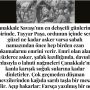 Allah Teala, Hz Adem ile Havva’yı yasak ağaçtan yedikleri için yanından nasıl uzaklaşırdı Çünkü Adem azaba uğrayacağını sanmaktaydı. Başını önüne eğip -‘Af, af!’ dedi. Allah da – 2022-12-12T171507.679