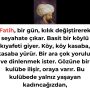Allah Teala, Hz Adem ile Havva’yı yasak ağaçtan yedikleri için yanından nasıl uzaklaşırdı Çünkü Adem azaba uğrayacağını sanmaktaydı. Başını önüne eğip -‘Af, af!’ dedi. Allah da – 2023-07-11T110108.881
