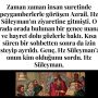 Allah Teala, Hz Adem ile Havva’yı yasak ağaçtan yedikleri için yanından nasıl uzaklaşırdı Çünkü Adem azaba uğrayacağını sanmaktaydı. Başını önüne eğip -‘Af, af!’ dedi. Allah da (46)
