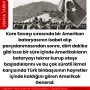 Kore Savaşı sırasında bir Amerikan bataryasının isabet alıp parçalanmasından sonra, dört dakika gibi kısa bir süre içinde Amerikalıların bataryayı tekrar kurup ateşe başladıklarını ve bu çok süratli ikmal karşısında Türk binbaşısının hayretler içinde kaldığını gören Amerikalı General: