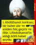 1. Abdülhamit korkunç bir haber alır ve aniden felç geçirir ve ölür. 1.Abdulhamid’in aldığı kötü haber şuydu: