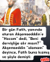 Bir gün Fatih, yanında oturan Akşemsedddin’e  ”Hocam” dedi, ”Beni dervişliğe alır mısın?”  Akşemseddin ”alamam” deyince, Fatih buna kızmış ve şöyle demişti: