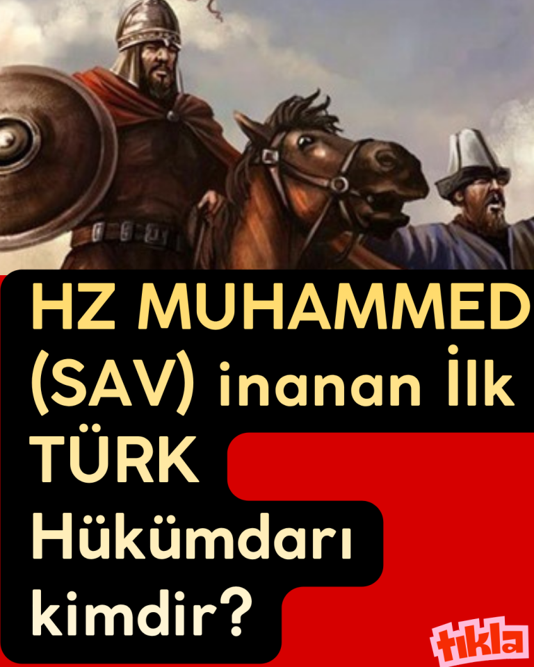 HZ MUHAMMED (SAV) inanan İlk TÜRK Hükümdarı kimdir?