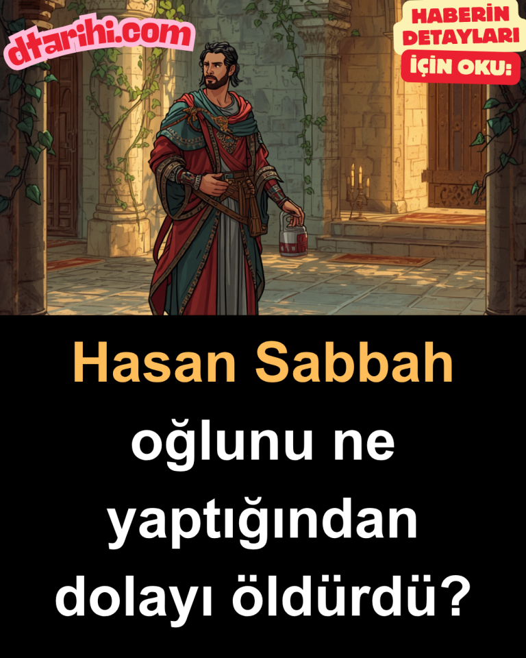 Hasan Sabbah oğlunu ne yaptığından dolayı öldürdü?
