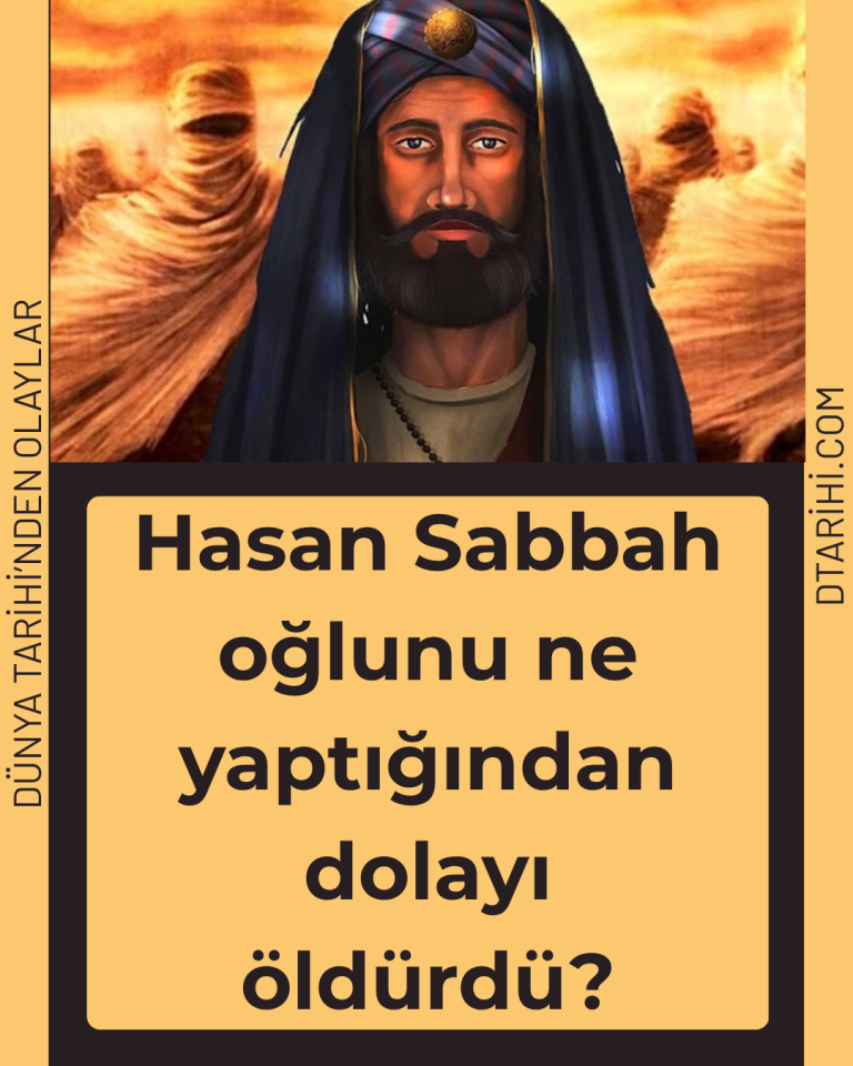 Hasan Sabbah oğlunu ne yaptığından dolayı öldürdü?
