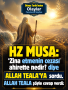 HZ MUSA: ‘Zina etmenin cezası ahirette nedir? diye ALLAH TEALA’YA sordu. ALLAH TEALA şöyle cevap verdi: