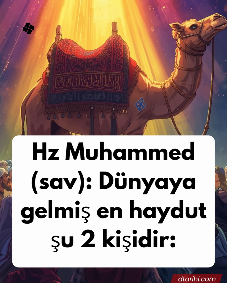 Hz Muhammed (sav): Dünyaya gelmiş en haydut şu 2 kişidir: